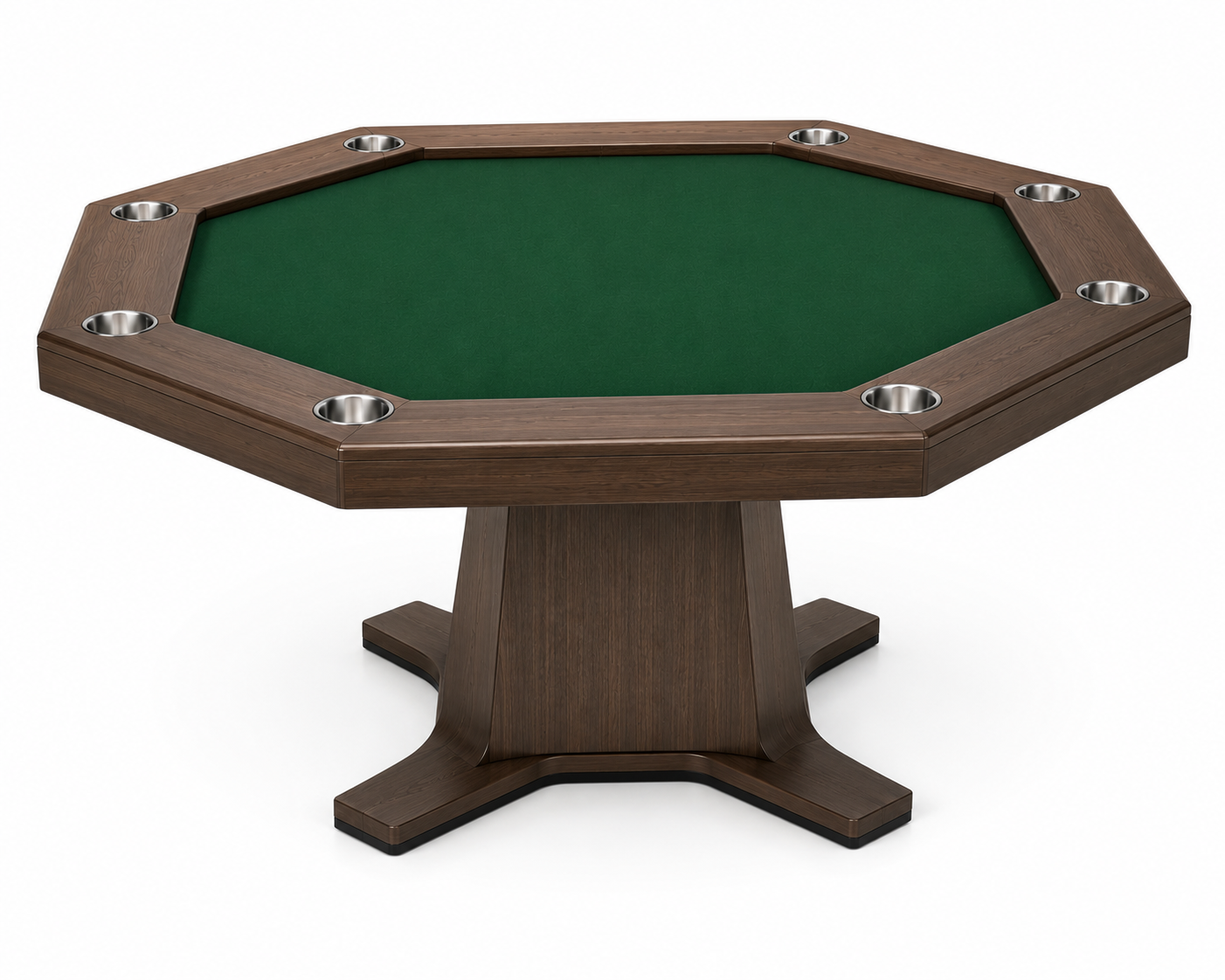 Meridian Grand Pedestal Octagonal Poker Table