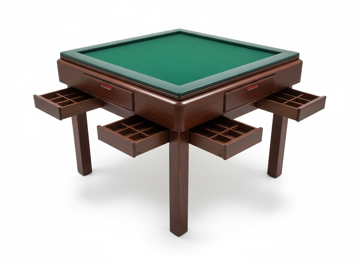 Heritage Manor Handcrafted Mahjong Table