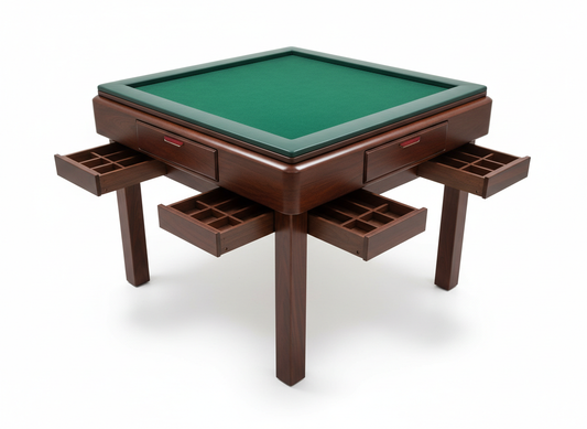 Heritage Manor Handcrafted Mahjong Table