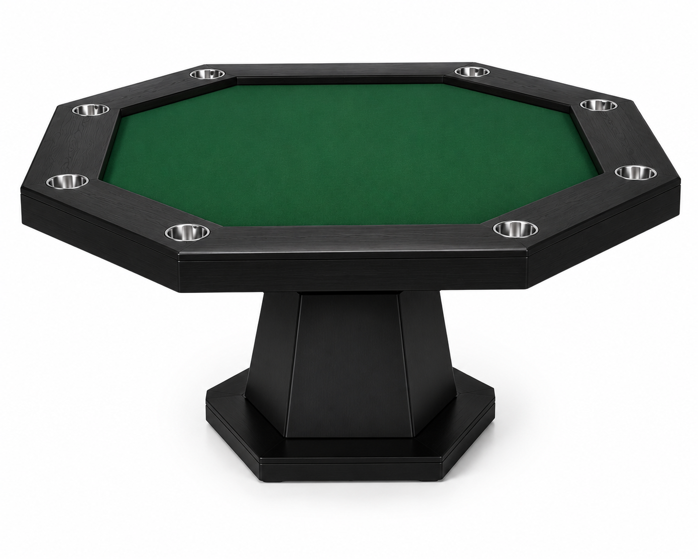 Onyx Sovereign Pedestal Poker Gaming Table
